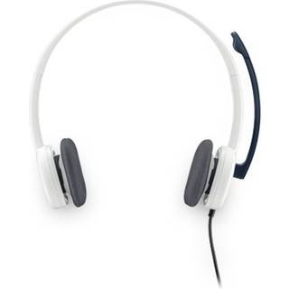 Logitech H150 Stereo Headset, 3.5 mm jack, hvid