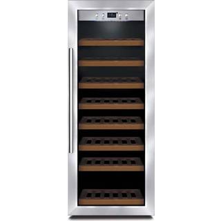 Caso WineSafe 43 Vin køleboks Fritstående Rustfrit stål 43 flaske(r)