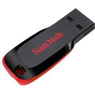 SanDisk Cruzer Blade - Grøn - 32GB - USB Stick
