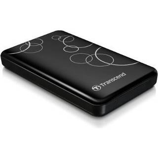 Transcend StoreJet 25A3 Black - 1TB - Ekstern Harddisk - Sort