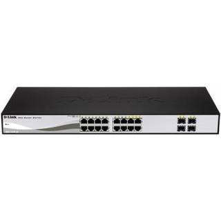 D-Link DGS-1210-20 20-Port Gigabit Smart Managed Switch (16x BASE-T + 4X RJ45/SFP COMBO)