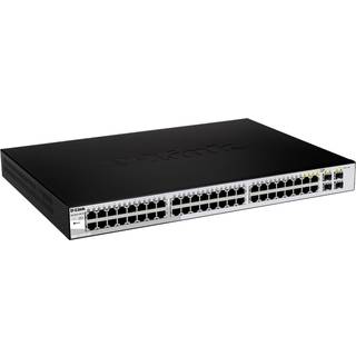 D-Link DGS-1210-48 Gigabit Smart III Switch with 44 10/100/1000Base-T ports and 4 combo 1000Base-T/MiniGBIC (SFP) ports