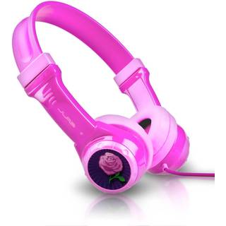 JLab Audio Jbuddies Folding On-Ear m. Ledning - Børne Høretelefoner (2-8 År) - Pink