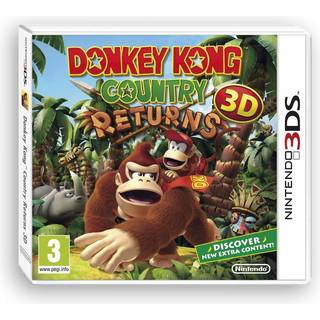 Donkey Kong Country Returns 3D - Nintendo 3DS - Action