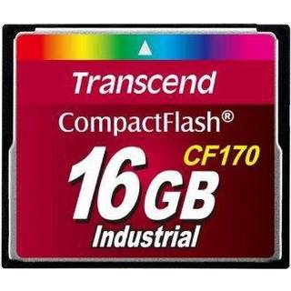 Transcend CompactFlash 170x Industrial - 86MB/s - 16GB