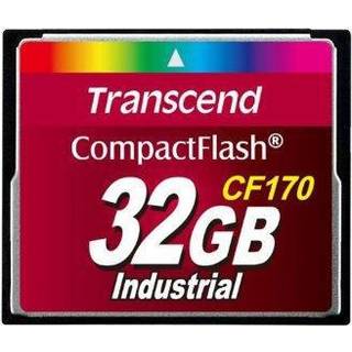 Transcend CompactFlash 170x Industrial - 86MB/s - 32GB