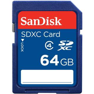 SanDisk Secure Digital Card SDXC CLASS 4 64GB