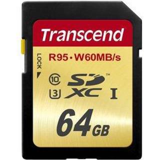 Transcend SDXC UHS-I U3 - 64GB