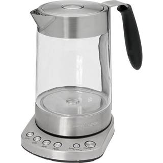 ProfiCook PC-WKS 1020 G - tea maker/kettle - stainless steel/black