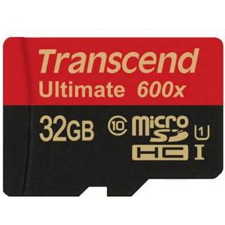 Transcend MicroSD/SDHC U1 600x - 90MB/s - 32GB