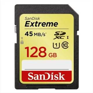 SanDisk 128GB Extreme HD Video Hukommelseskort (Rest 1 Stk)