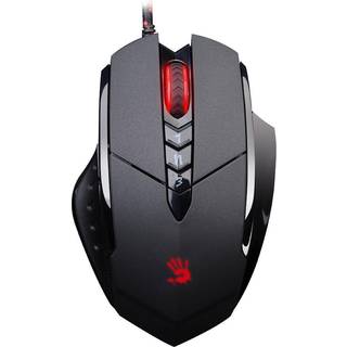 A4Tech Bloody V7m - Mus - Optisk - 8 knapper - Sort