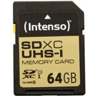 Intenso® 64GB SDHC Hukommelseskort Class 10, UHS-I