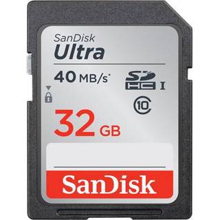 SANDISK ULTRA 32GB Klasse 10 SDHC MEMORY CARD op til 40 MB/S-SDSDUN-032G-G46 [?ldre version]