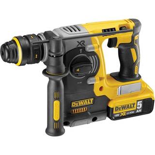 Akku roterende borehammer DeWalt DCH274P2; 2,1 J; SDS-plus;18 V; 2x5,0 Ah akum.