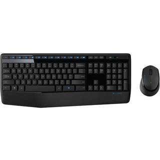 Logitech 920-006489 tastatur Mus inkluderet Universel USB QWERTY US International Sort