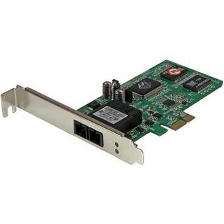 Startech Pci Express Gigabit Ethernet Multimode Sc Fiber Network Card