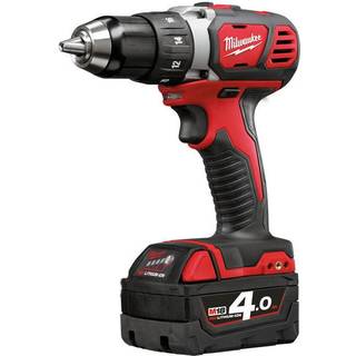 Boremaskine m/3xbatteri og lader M18 BDD-403C Milwaukee