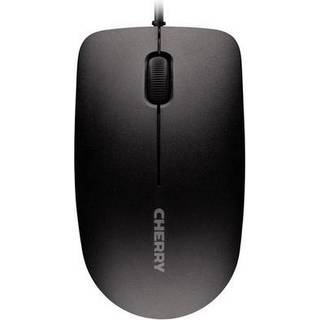 CHERRY MC 1000, USB, Optisk, Universel, Sort, Ambidextrous/tohåndede, Monoton