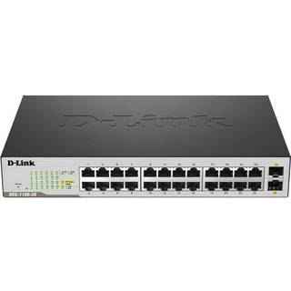 D-Link DGS-1100-24 Administrerbar gigabitswitch med 24 porte