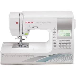 Singer Quantum Stylist 9960N Symaskine - Farve: Hvid