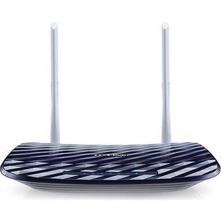 TP-Link AC750 trådløs router Hurtigt ethernet Dual-band (2,4 GHz / 5 GHz) Sort, Hvid