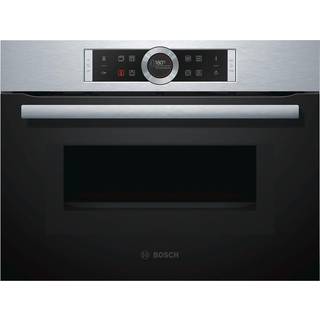 Bosch Serie 8 Kompaktovn med mikro 60 x 45 cm Rustfrit stål CMG633BS1