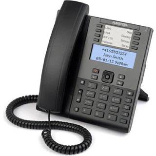 Ip Phone Black 9 Lines Lcd