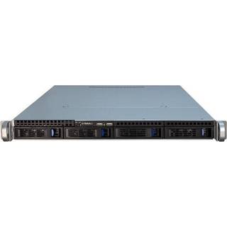 Inter-Tech IPC 1U-1404 - Kabinet - Server (Rack) - Sort