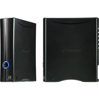 Transcend StoreJet 35T3 - 4TB - Ekstern Harddisk - Sort