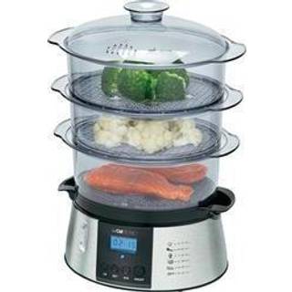 Maddamper Clatronic DG 3547 inox Sort Gennemsigtig 800 W