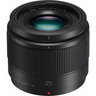 Panasonic Lumix G Vario 25mm ASPH prime-objektiv (sort) - På lager i butik