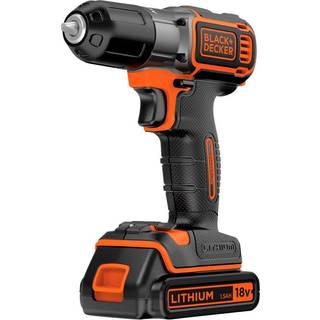 Skruemaskine Black & Decker ASD18K-QW; 18 V; 1x1,5 Ah batt.