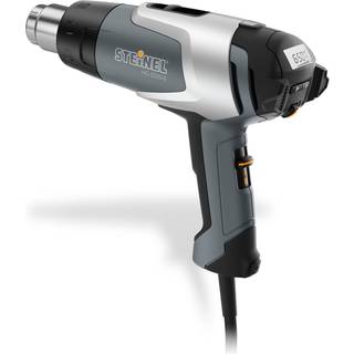 Steinel HG 2320E Varmluftspistol med bæretaske, 2200 W, 80-630°C, LCD-skærm