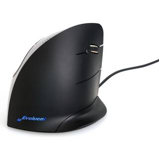Evoluent Vertical Mouse C - Ergonomisk mus - 5 knapper - Grå