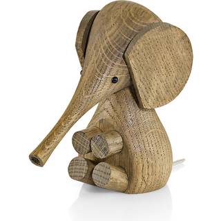 Elefant i Gummitræ, 11cm