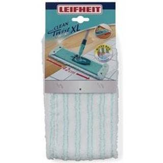 CLEAN TWIST XL Moppeklud til alle gulvtyper fra Leifheit - Hvid farve - Mikrofiber