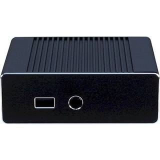 Inter-Tech IT-3900 NUC - Kabinet - Ultra small form factor - Sort