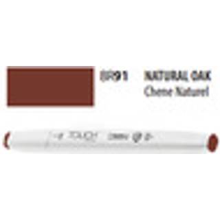 Twin Brush Marker - Natural Oak