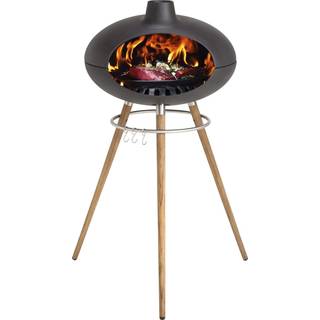 Morsø grill forno ii sort til kul stegning/bagning/rygning