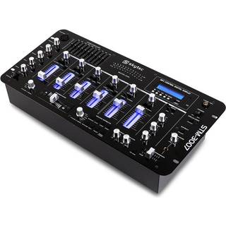DJ Mixer 19" STM-3007 6-kanals med LED lys, Bluetooth og SD/USB/MP3-a kanal quot