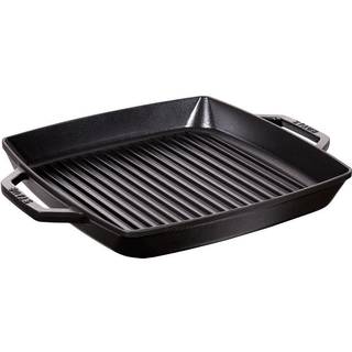 Pure Grill Kvadratisk Grillpande 33 cm Sort
