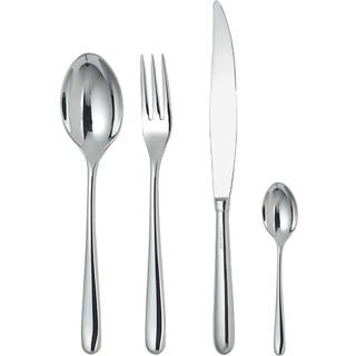 Alessi Cutlery - 'Caccia' cutlery, set of 24 in Silver 18/10 stainless steel