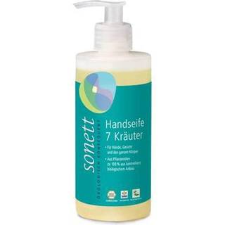 Sonett Håndsæbe 7 urter - 300 ml.