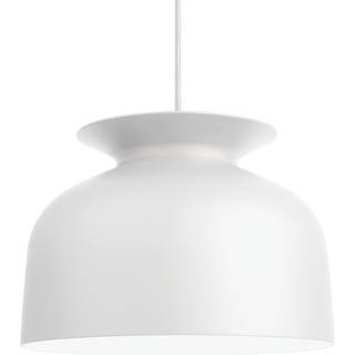GUBI Ronde loftslampe stor charcoal black (sort)