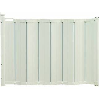 BabyDan Guard Me sikkerhedsgitter, hvid, 55-89 cm