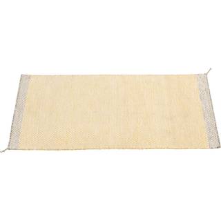 Muuto - Ply Rug 85x140, Yellow - Mønstrede tæpper - Margrethe Odgaard - Gul