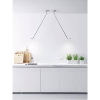 String W1 Væglampe Hvid/silver - Modi Form - Hos Lampeagenten