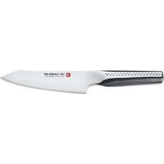 Global NI Kochmesser 16 cm - Cromova 18 Stahl - Silber