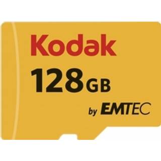 Kodak MicroSDXC 128 GB – UHS-I U1 Class 10 med SD-adapter